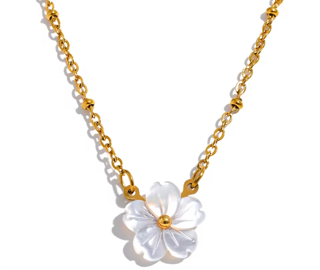 Flower necklace