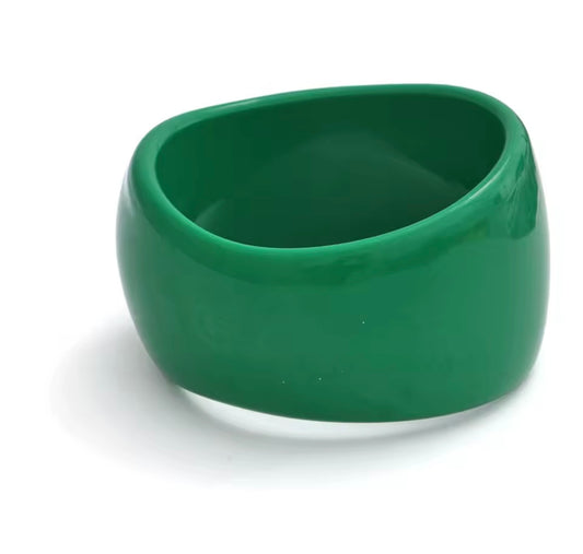 Verde Resin Bangle