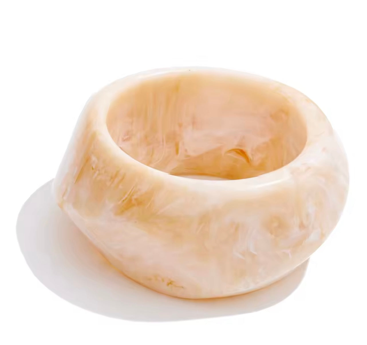 Champagne Resin Bangle